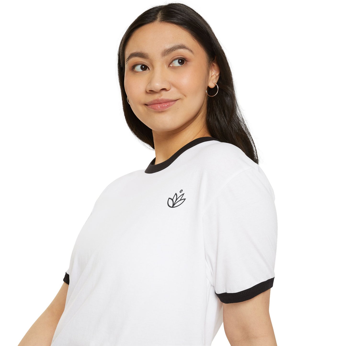 Still Loading Ringer T-Shirt — Funny Low Battery Graphic Tee